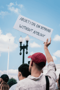 Abortion protest. Photo by Gayatri Malhotra on Unsplash
