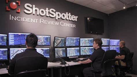 ShotSpotter Incident Review Center. Photo by Shot Spotter Media